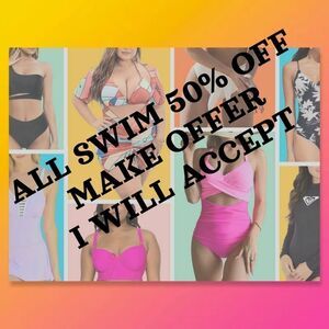 BLACK FRIDAY SPECIAL ALL SWIM 50% OFF